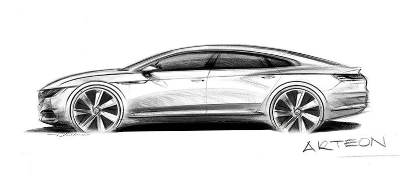 Volkswagen Arteon concept car